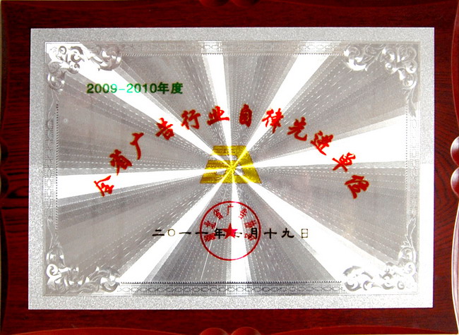 2009-2010年度全省广告行业自律先进单位